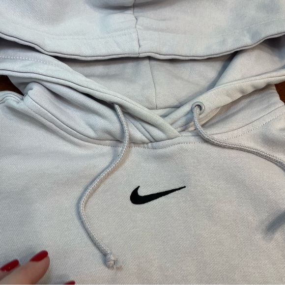 Nike Center swoosh light lavender hoodie sweatshirt size XS - Picture 2 of 7